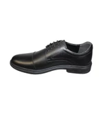 POLARİS Erkek Siyah Hakiki Deri 5 Nokta Anatomic Klasik Baba Ayakkabısı thumbnail 3