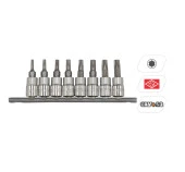 Rico RC7023 8 Parça Lokmalı Torx Uç Seti 1/4" - 1