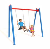 İkili Salıncak, Klasik Salıncak Modeli, Standart Korkuluklu ve Açık Koltuk thumbnail 2