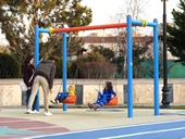 İkili Salıncak, Standart Tip Park Salıncağı 114x2mm - 4