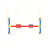 İkili Salıncak, Standart Tip Park Salıncağı 114x2mm - 6