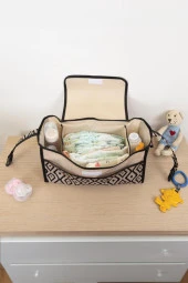 Bebek Arabası Çantası Düzenleyici, Organizer El Çantası, 37x12x19 cm thumbnail 3