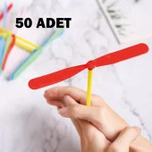 Nostaljik El Pervane Oyuncağı 50 Adet - 1