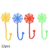 Elastik yapışkan örümcek ağı oyuncak şaka elastik yapışkan spider şlap ağ - 1 Adet thumbnail 3
