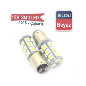 18 led fren lambasi şaşı tirnak çift duy - 2