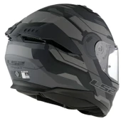 LS2 SSTREAM 2 SHADOW MAT TITANIUM-GRİ KASK - 6