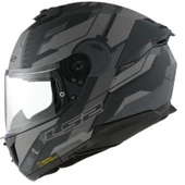 LS2 SSTREAM 2 SHADOW MAT TITANIUM-GRİ KASK - 3