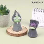 Anime Naruto Fukasaku and Shima 2 li Karakter Figür Oyuncak - 3