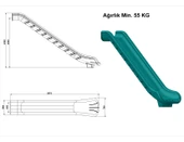 Düz Kaydırak H200 - 2