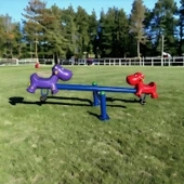 İkili Tahterevalli, Köpek Figürlü - 2