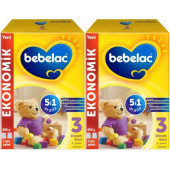 Bebelac 3 Devam Sütü 800 gr 2 Adet - 1