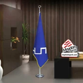Akkoyunlu Devleti Bayrak -Ofis -Makam-Toplantı Odaları -Direkli -Saçaklı Makam Bayrağı - 1