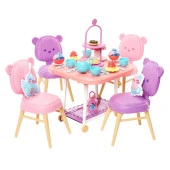 My First Barbie İlk Barbie Bebeğim Çay Partisi Oyun Seti HMM65 - 2