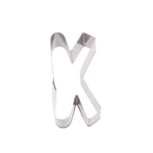 Kek Kurabiye Ve Pasta Kalıbı Metal  K Harfİ  Büyük Boy Alfabe 8.5 CM - 1