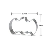 Kek Kurabiye Ve Pasta Kalıbı Metal Şekilli Batman 9.3X6 CM - 2