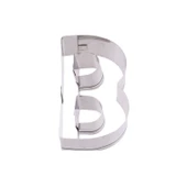 Kek Kurabiye Ve Pasta Kalıbı Metal B Harfİ Büyük Boy Alfabe 8.5 CM - 1