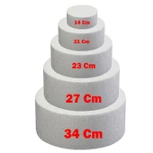 Strafor Pasta Tek  Katlı (Strafor Stand Tek  Katlı) 34 CM - 3