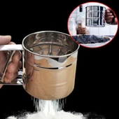 Metal Paslanmaz Elek Mandallı Un Eleği - 5