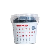 Şeker Sugar Şeker Hamuru Pasta Süsleme Hamuru 500 Gr   Siyah - 1
