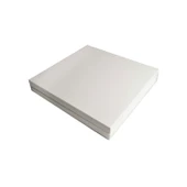 Karton Çikolata Kutusu 16&apos;lı Separatörlü 23.5 X 22.5 CM   Beyaz - 2