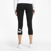 Puma 586828-01 Ess 3/4 Logo Leggings Kısa Günlük Kadın Tayt thumbnail 8