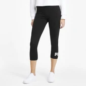 Puma 586828-01 Ess 3/4 Logo Leggings Kısa Günlük Kadın Tayt thumbnail 5
