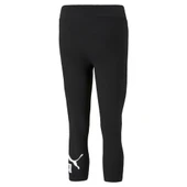 Puma 586828-01 Ess 3/4 Logo Leggings Kısa Günlük Kadın Tayt thumbnail 4
