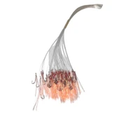 Avcı Market Turuncu UV 100 lü Köstek 10 Numara Çapraz İğne 0.12 Misine thumbnail 2