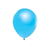 Metalik  Balon 12 İnç Baskısız (100 Adet)  Mavi - 1