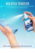 Ekran Temizleme Seti – 200ml Sprey, Fiber Bez, Fırça, TV Laptop Telefon Tablet Kamera Temizleyici - 3