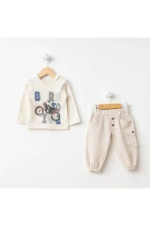 Çadır Baskı Montlu Takım Kırmızı thumbnail 2