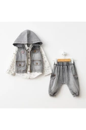 Mayoral Erkek Yelekli 3lü Takım Siyah thumbnail 1