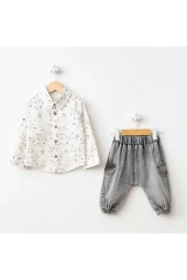 Mayoral Erkek Yelekli 3lü Takım Siyah thumbnail 2