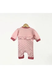 Ribanalı Patiksiz Tulum Pembe - 2