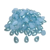 Yarım İnci Damla Modeli 10 Mm (880 Adet)  Mavi - 1