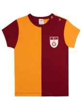 Galatasaray Orijinal Lisanslı Metin Oktay Sarı Kırmızı Unisex Bebek T-shirt Hediyelik Ahşap Kutulu thumbnail 2