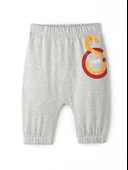 Galatasaray Orijinal Logo Baskılı Bebek Eşofman Altı Gri - 1