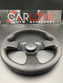 Spor Direksiyon Deri 30Cm Momo Tip - Yarış Spor Direksiyonu - 5