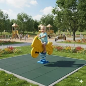 Çocuk Oyun Elemanı MTR103, Motor Zıp Zıp thumbnail 1