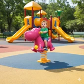 Çocuk Oyun Elemanı KPK102, Köpek Zıp Zıp thumbnail 2