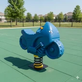 Çocuk Oyun Elemanı, Yaylı Oyuncak, Motor Zıp Zıp thumbnail 2