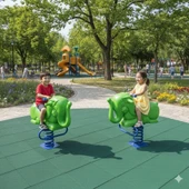 Çocuk Oyun Elemanı, Yaylı Oyuncak, Fil Zıp Zıp thumbnail 1