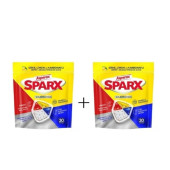 Asperox Sparx Bulaşık Makinesi Tableti 30'lu 2 Adet - 1
