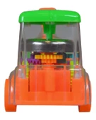 Ctoy Işıklı Sesli Şeffaf Tren Yeşil - 3