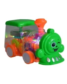 Ctoy Işıklı Sesli Şeffaf Tren Yeşil - 4