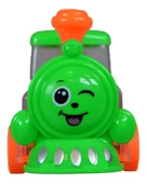 Ctoy Işıklı Sesli Şeffaf Tren Yeşil - 1