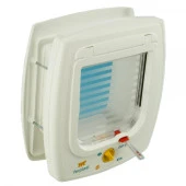 Ferplast Swing 7 Beyaz Otomatik Kedi Kapısı - 1