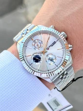 U.S.POLO ASSN Çelik Kordon İç Fonksiyonları Aktif 5 Atm Suya Dayanıklı Erkek Kol Saati USPA.1054.B01 thumbnail 3