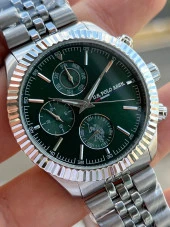 U.S.POLO ASSN Çelik Kordon İç Fonksiyonları Aktif 5 Atm Suya Dayanıklı Erkek Kol Saati USPA.1054.B02 - 4