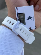 U.S.POLO ASSN Silikon Kordon 5 Atm Suya Dayanıklı Spor Erkek Kol Saati USPA.1022.B03 - 4